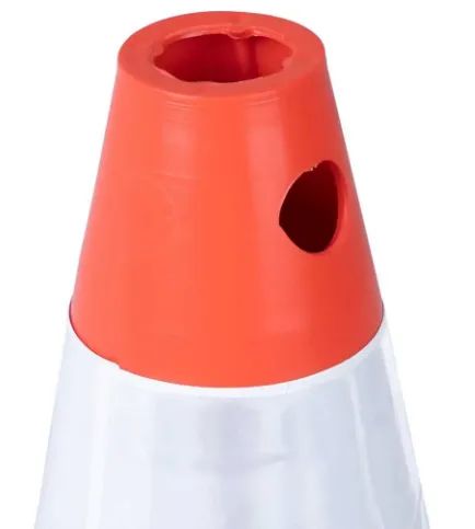 Cone de Sinalização 50cm Vonder Laranja/Branco - Foto 4