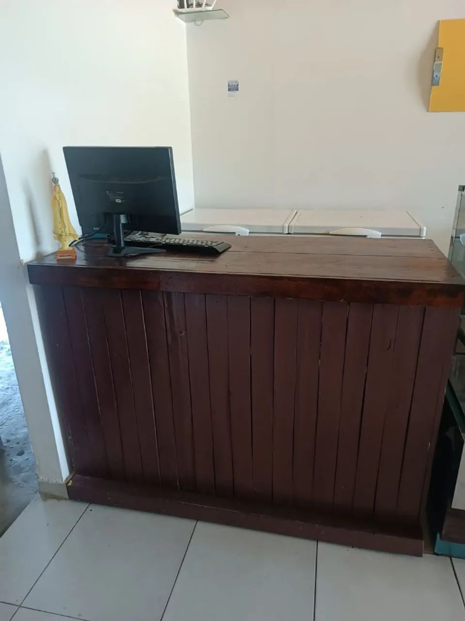 Balcão de lanchonete 