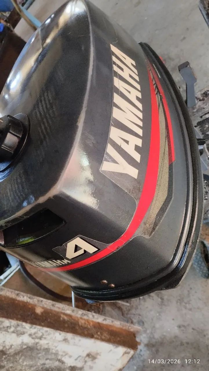 Motor popa Yamaha 4 HP ano 2010 - Foto 2