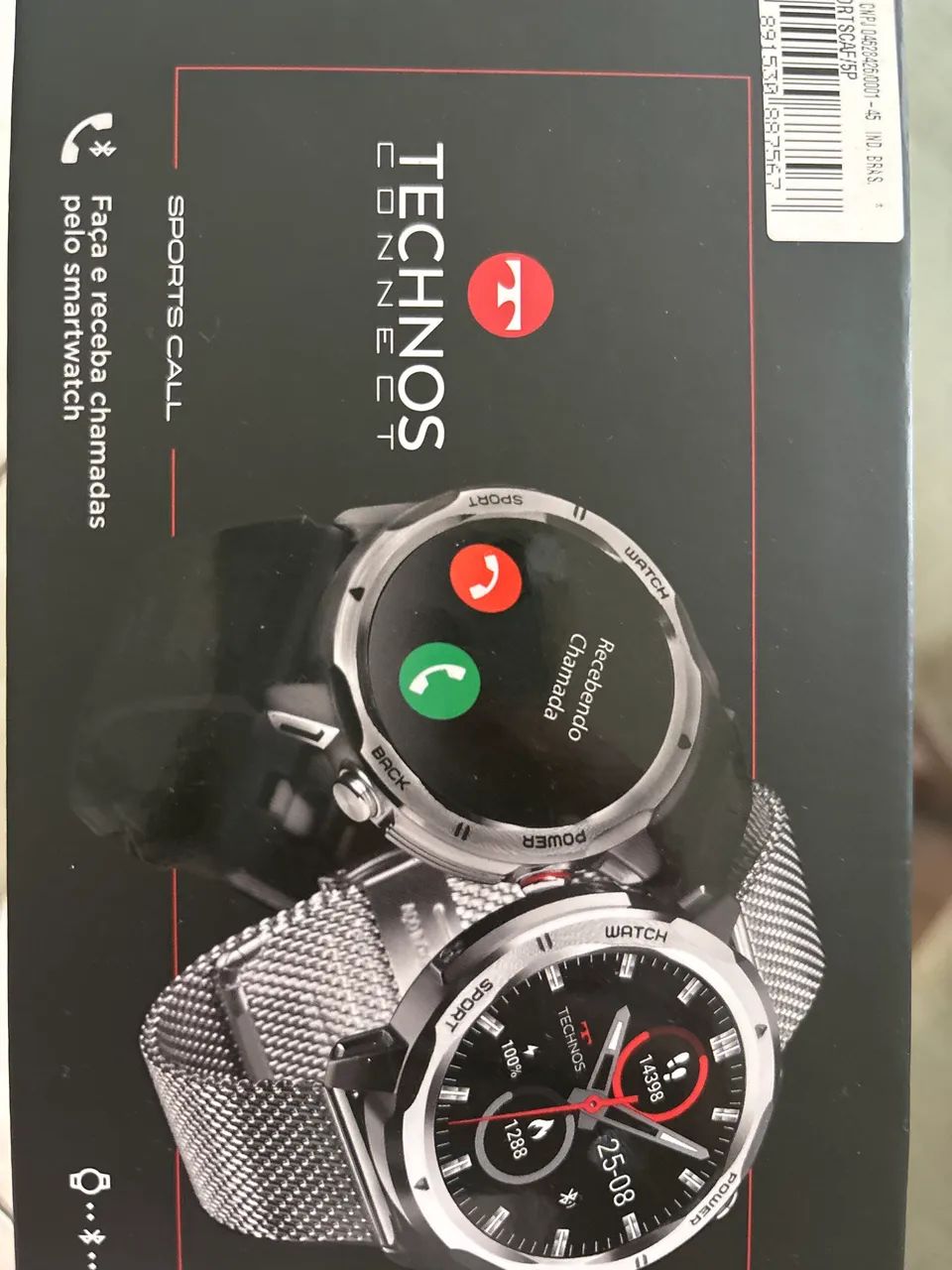 Smartwatch Technos Connect