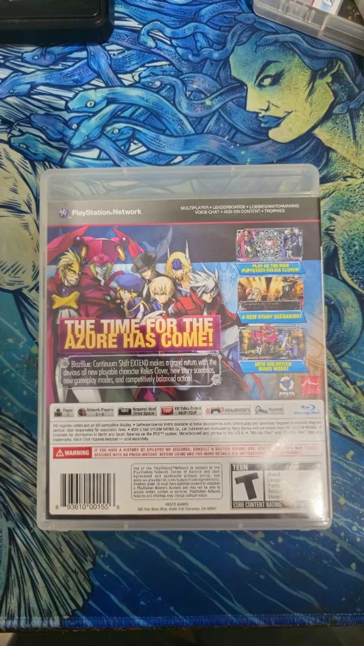 BlazBlue Continuum Shift Extended Ps3 - Foto 2