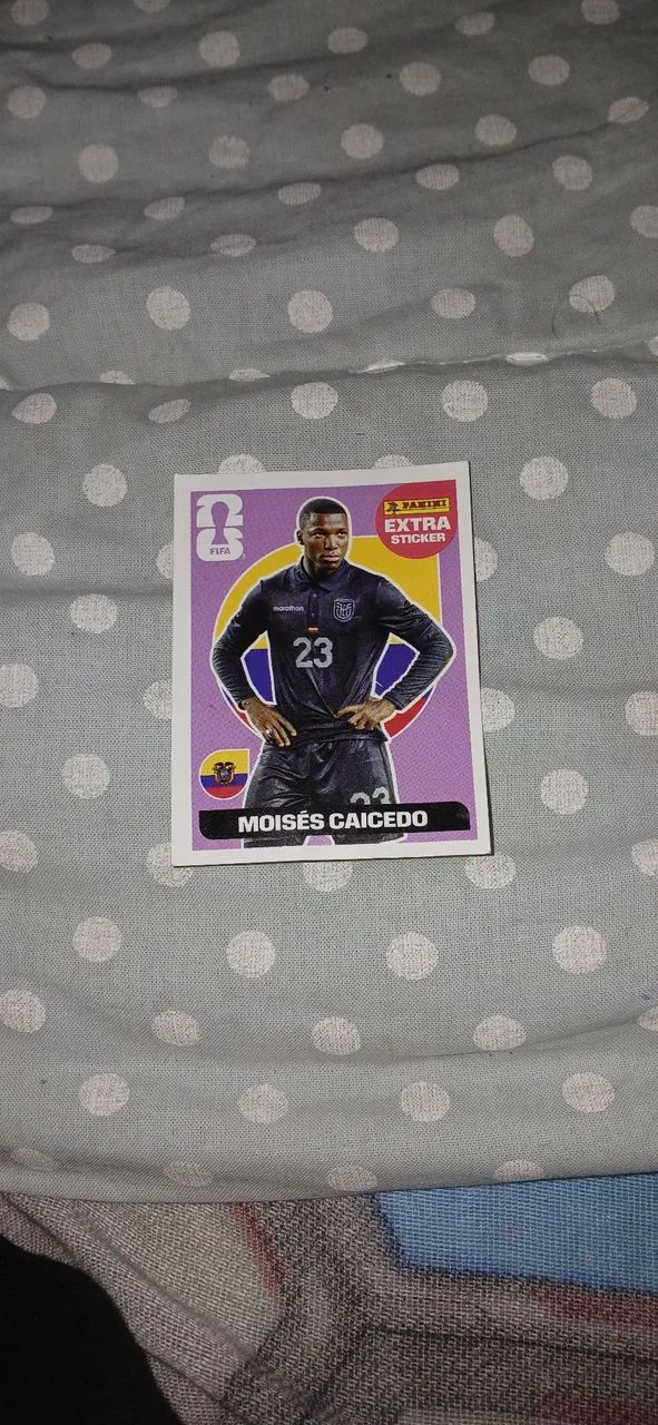 Legend Moisés Caicedo Base Original Panini
