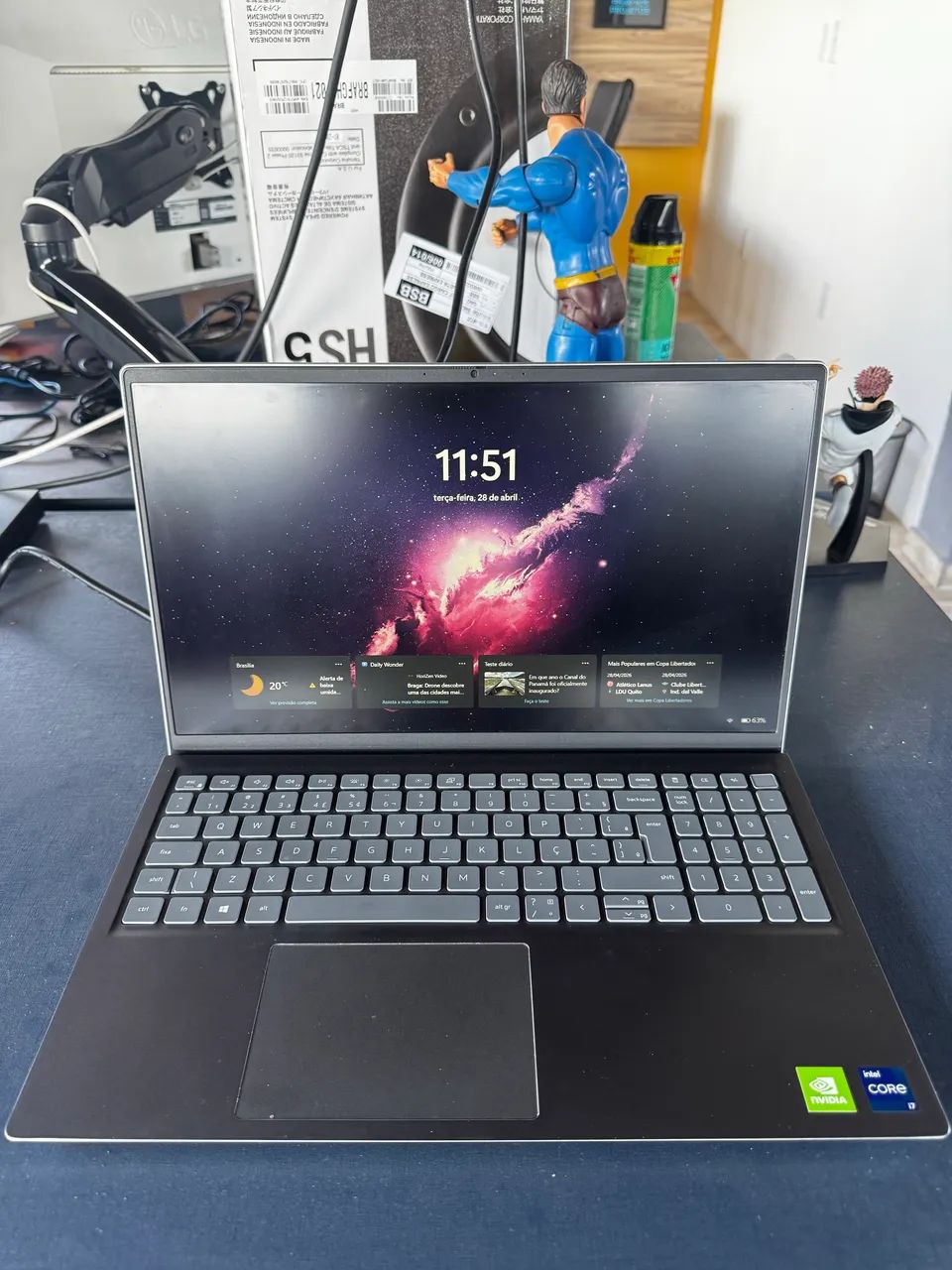 Notebook DELL Inspiron 15 5510 16GB RAM 512GB SSD I7 11 Geração