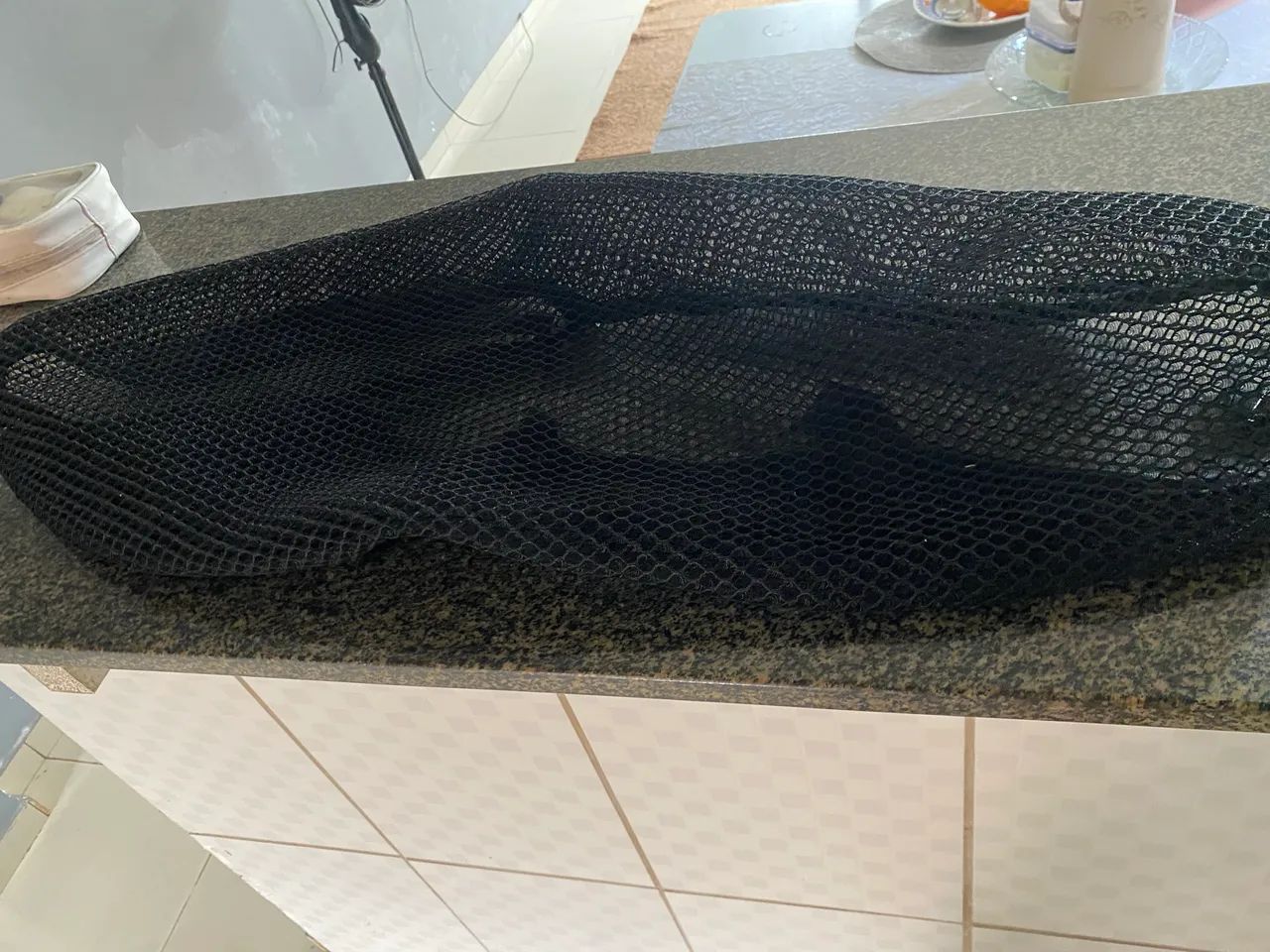 Capa de malha 3D para banco de moto - Foto 2