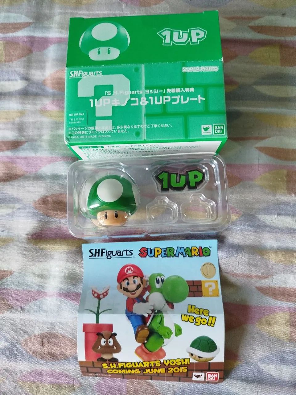 Cogumelo de 1UP Super Mario Figuarts 