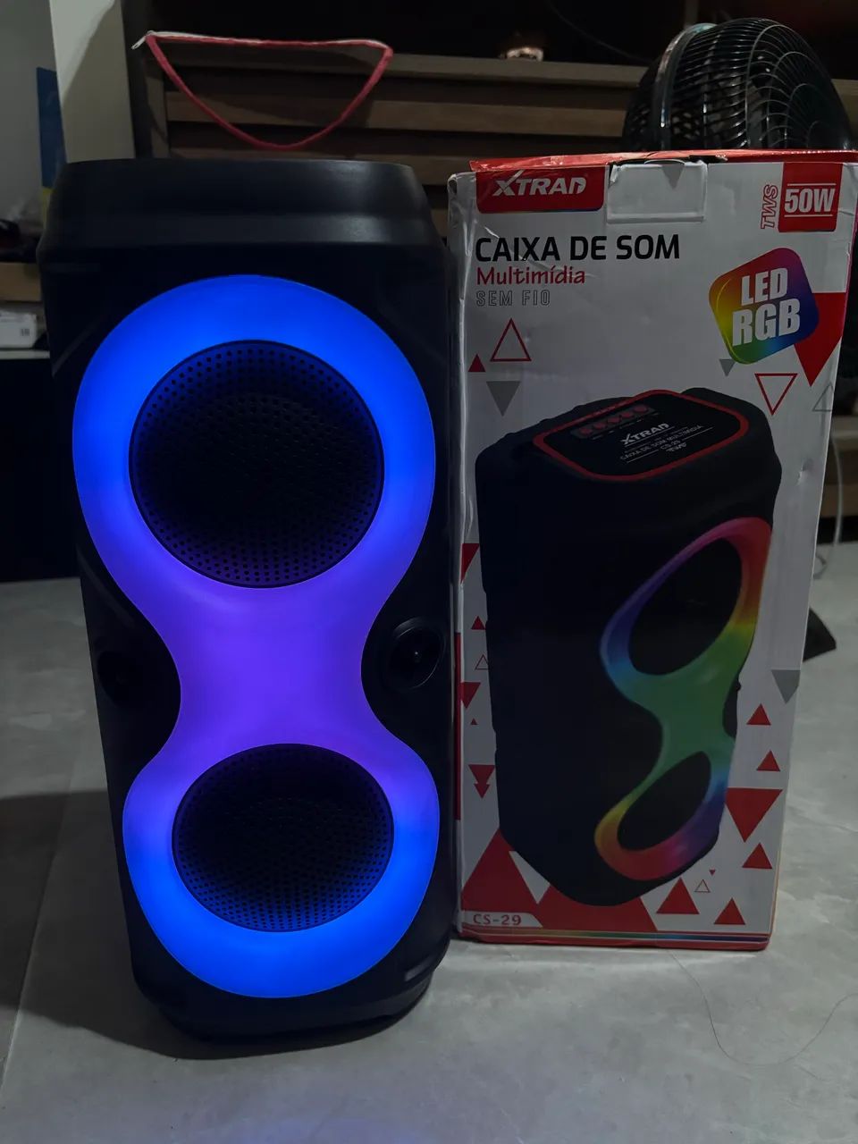 Caixa de som sem fio X trad 