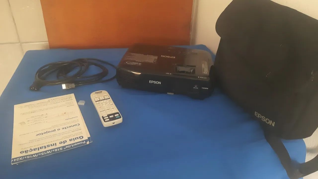 PROJETOR EPSON S18+ - Foto 3