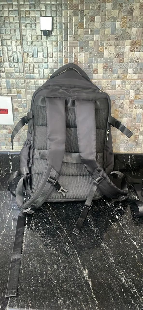 Mochila preta nova  - Foto 2