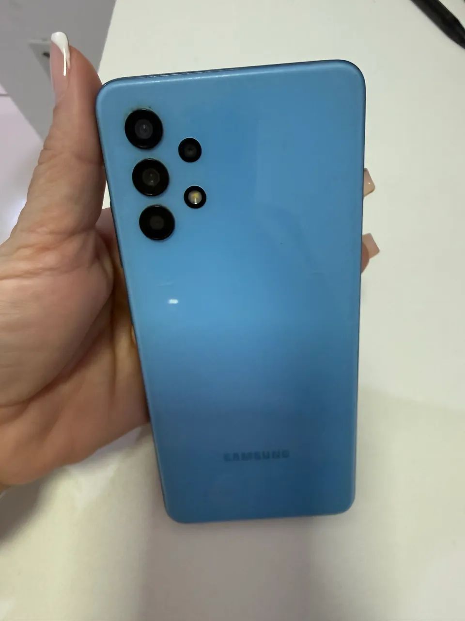 Galaxy A 32 azul 