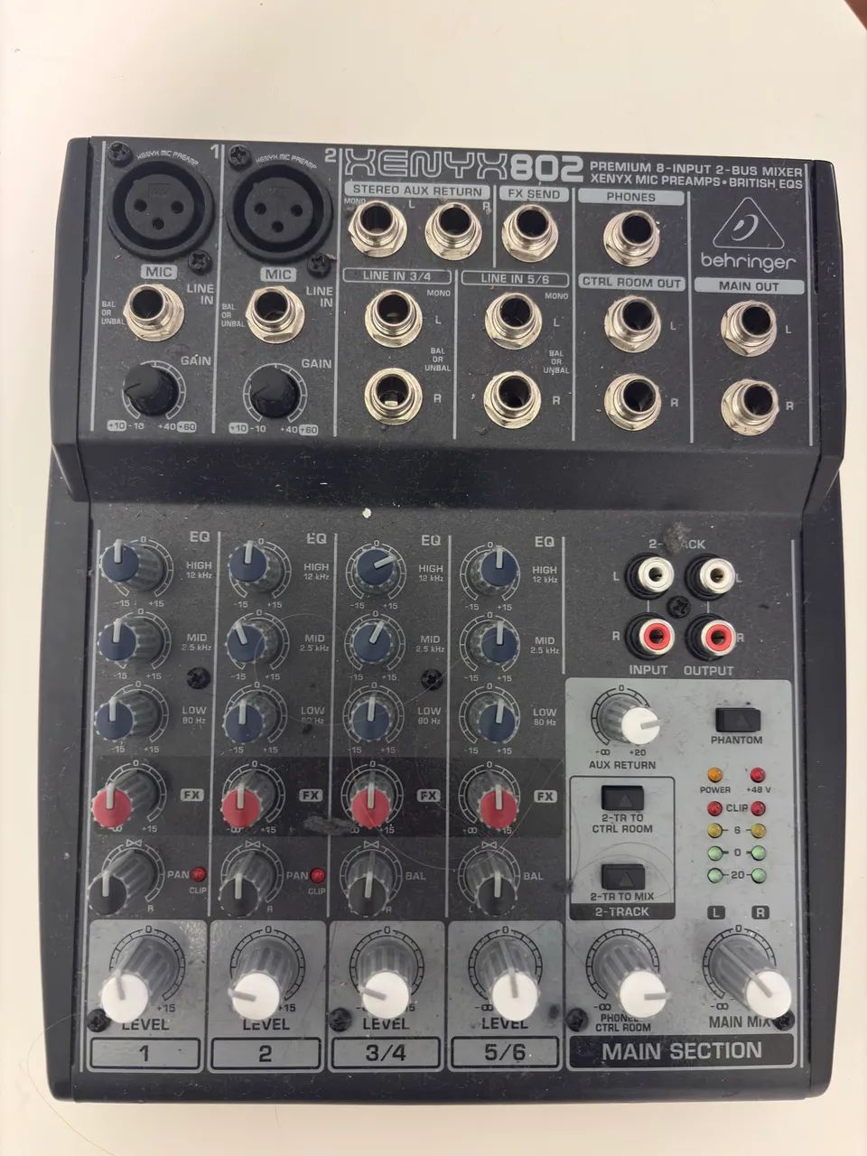 console behringer 802 xenyx (mesa de som) - Foto 2