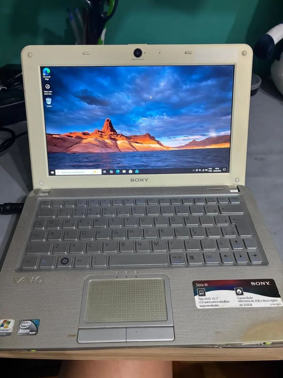 Notebook Mini Sony Vaio 2GB RAM Basico - Foto 6