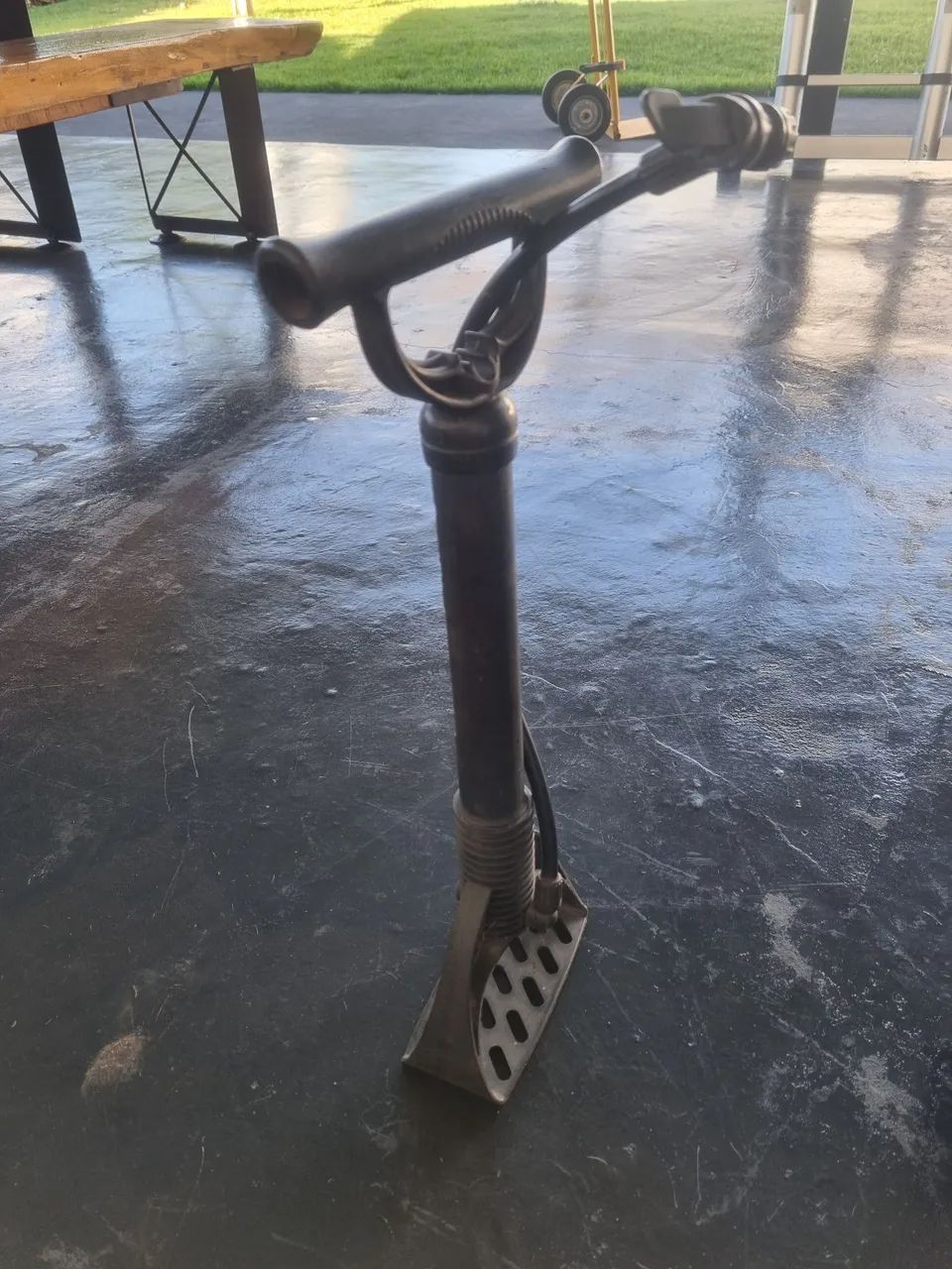 bomba de ar de chão para bicicleta - Foto 2
