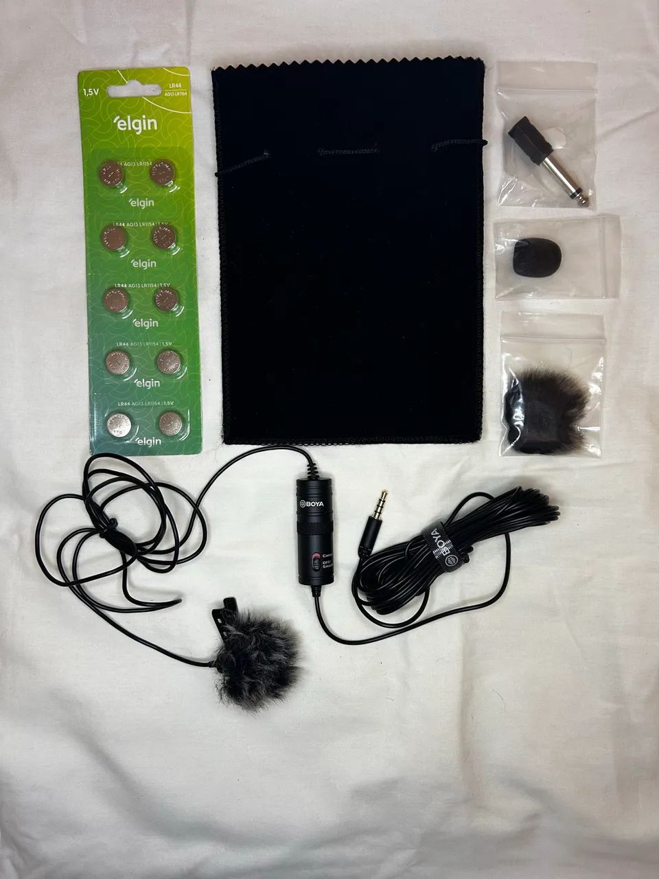 MICROFONE DE LAPELA BOYA BY-M1 - NUNCA USADO! - Foto 2