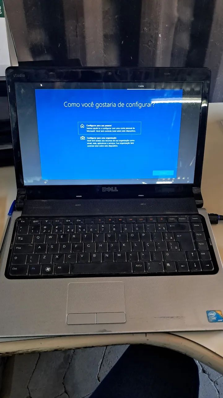 Notebook usado da marca DELL
