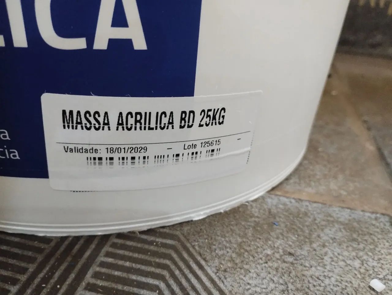 Massa Acrílica 25kg Verbras - Foto 2