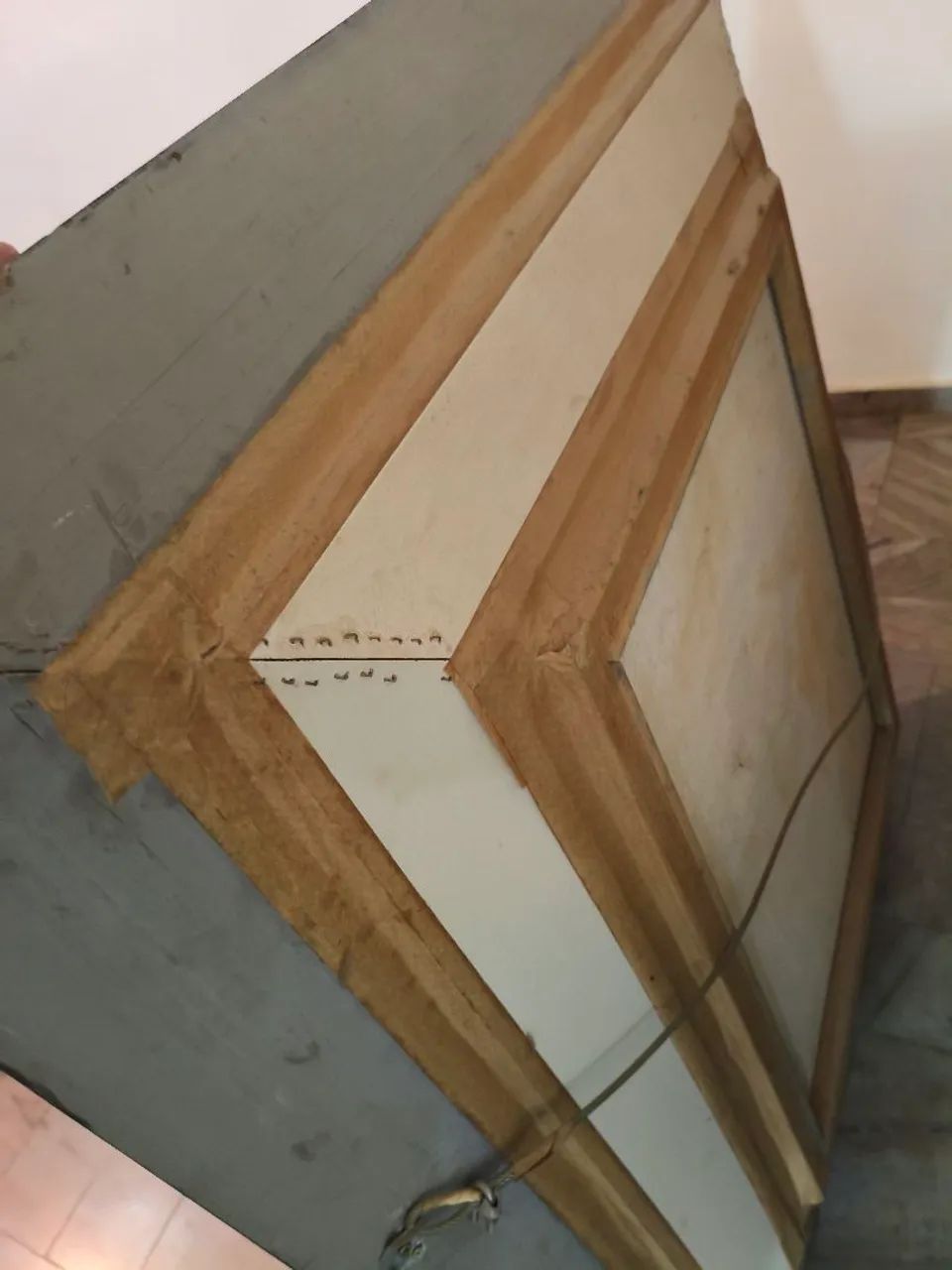 Quadro de jesus pintado a mão enorme - Foto 4