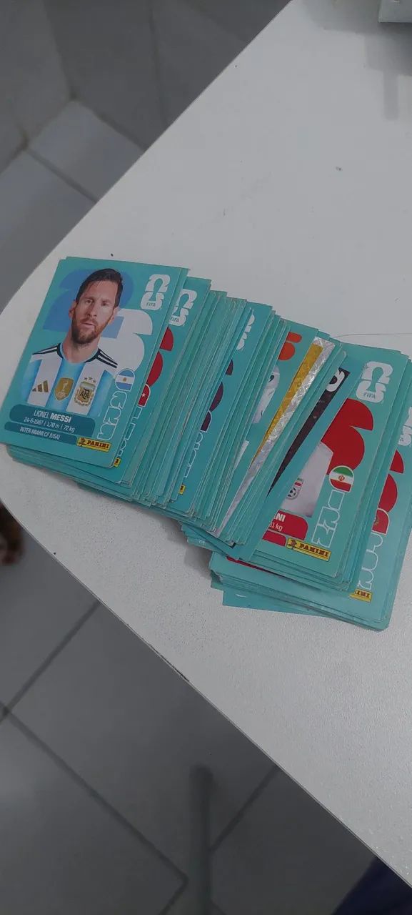 166 figurinhas da copa