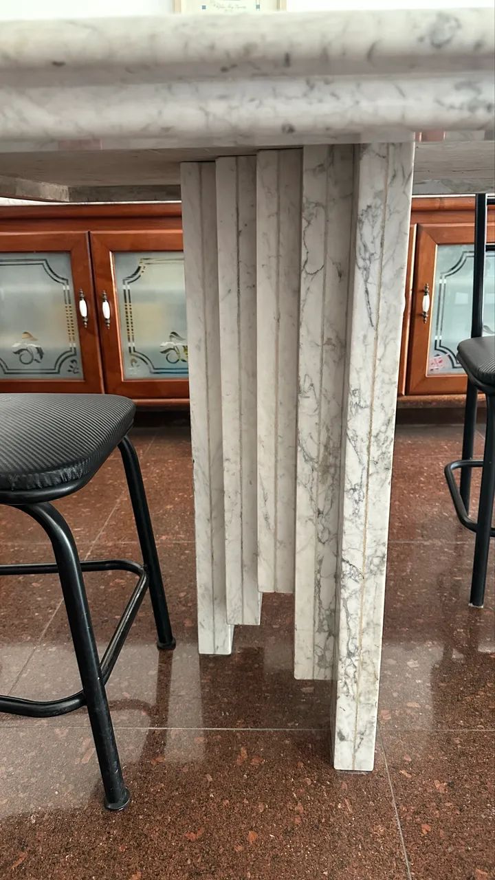 Mesa 100% mármore  - Foto 4