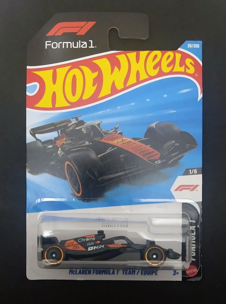 Hot Wheels MacLaren Fórmula 1 TEAM/EQUIPE 