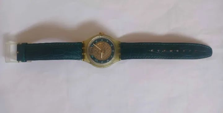 Swatch Automatic Black Motion Vintage Original NÃO FUNCIONA - Foto 3