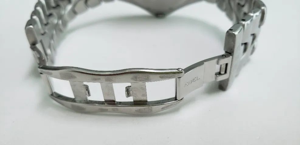 Ebel Sport Wave Quartzo Azul E Pulseira De Aço Inoxidável - Foto 5