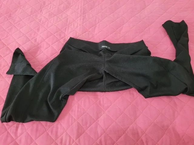 Calça Feminina da Marca Marisa Tamanho: P 38 Cor: Preta - Foto 3