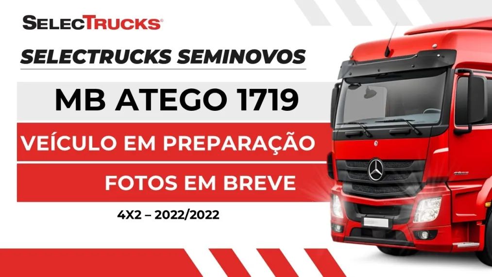 Mercedes-Benz Atego 1719 190 4x2 Baú Caminhão Usado Seminovo - Foto 6