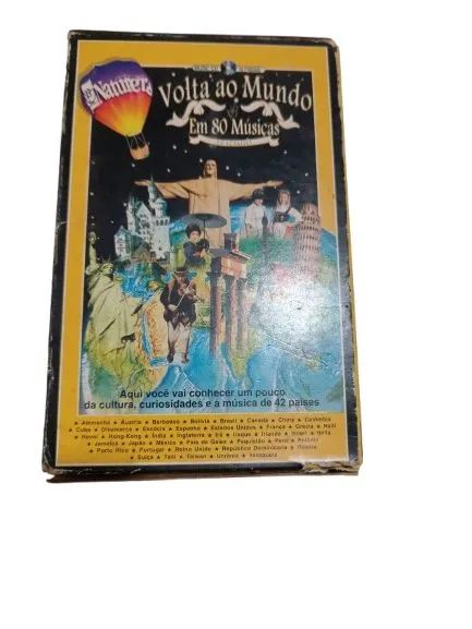 DVD Volta ao Mundo em 80 Musicas 