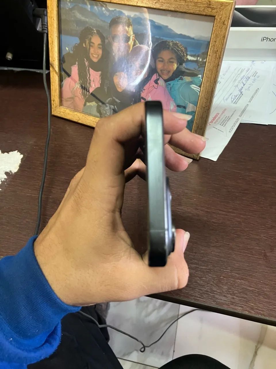 iPhone 15 pro Max com nota fiscal e caixa  - Foto 5