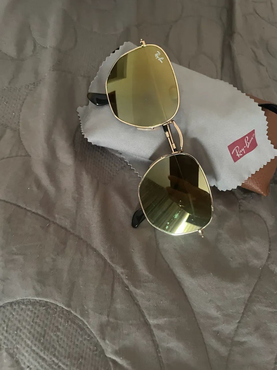Ray ban hexagonal novo