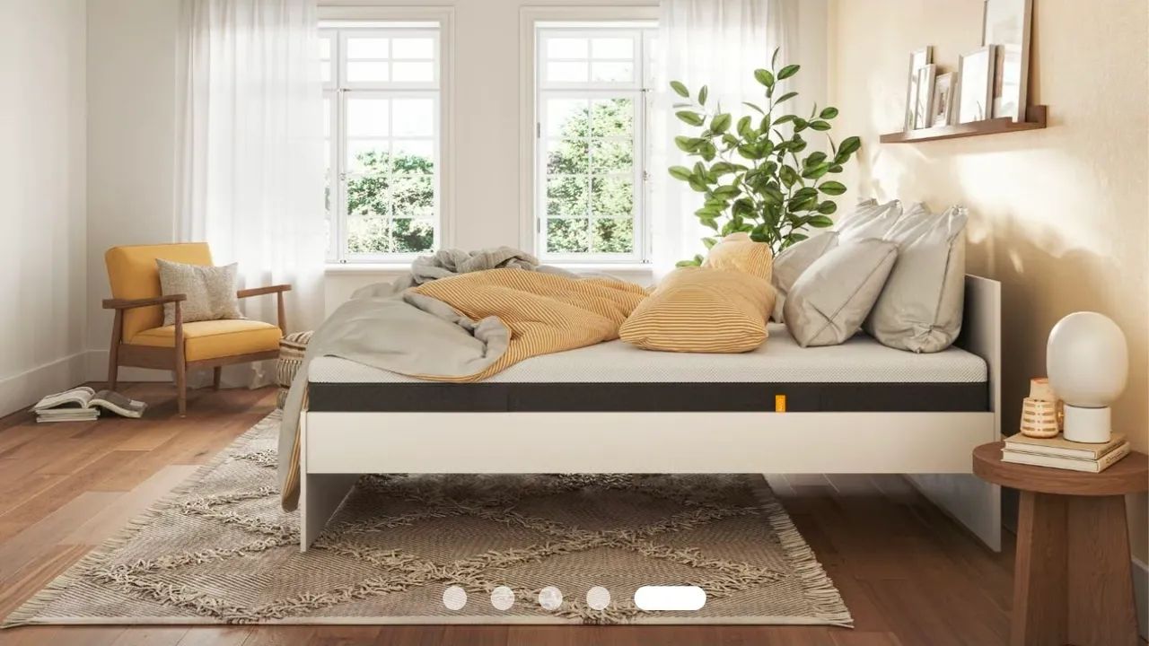 Cama Emma plus Hibrida com base baú seminova - Foto 4