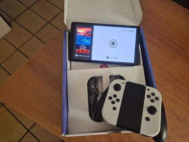 Console Nintendo Switch Oled 64gb Branco - Foto 3