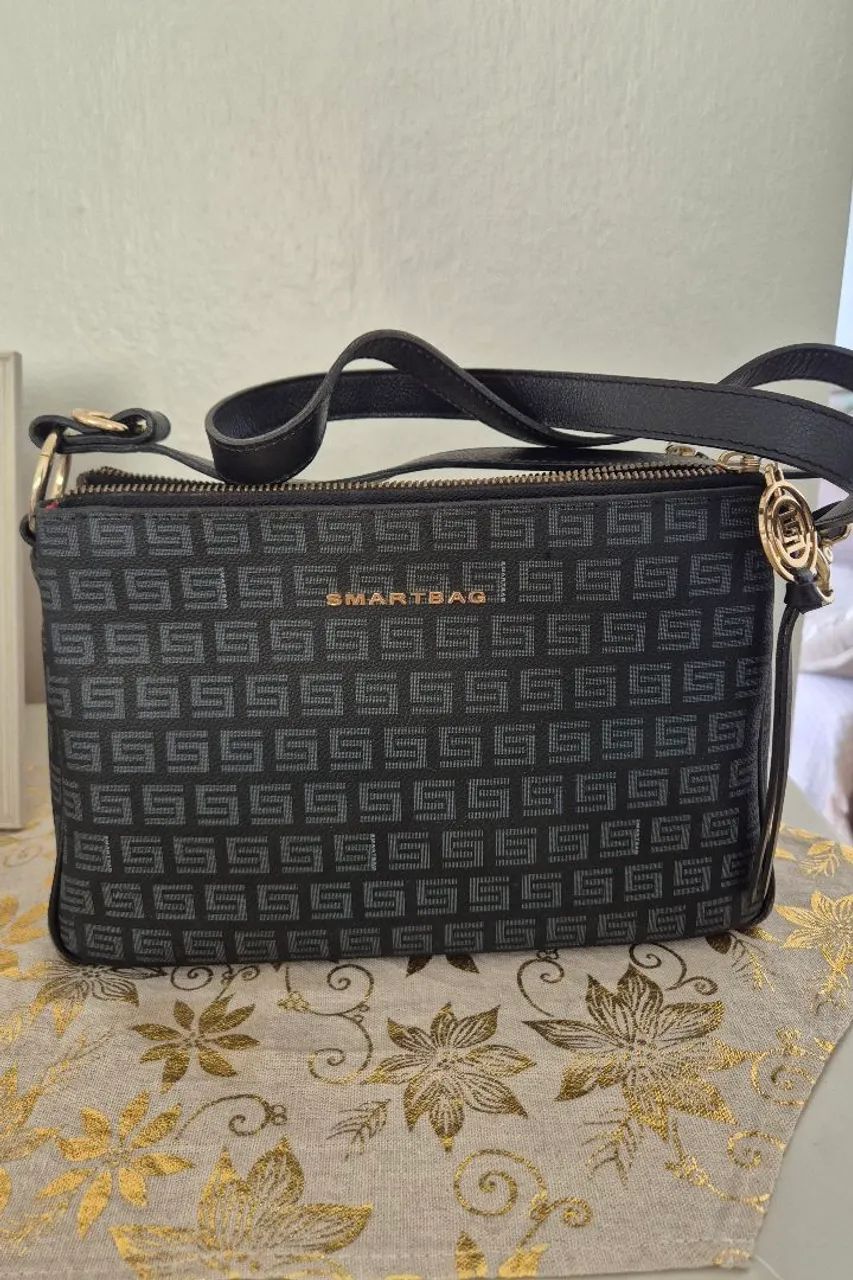 Bolsa social Smartbag, produto em couro, original - Foto 4
