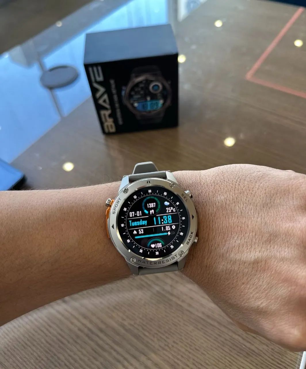 WEARZONE BRAVE À PROVA D'ÁGUA E GPS INTEGRADO 