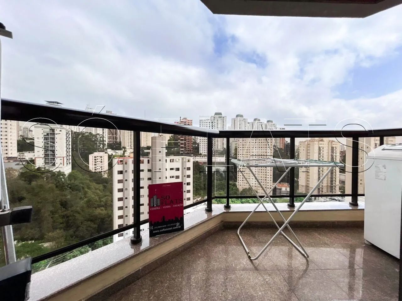 Flat Montecattini disponível para venda, mobiliado com 40m², 01 dormitório e 01 vaga - Foto 4