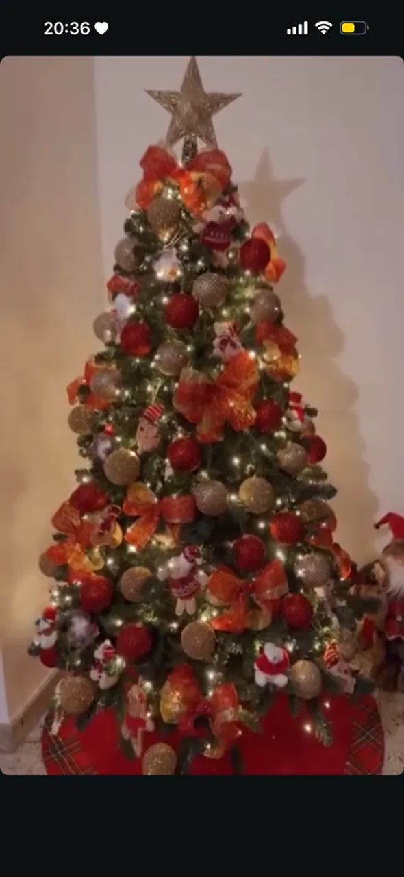 Árvore de Natal completa  - Foto 2