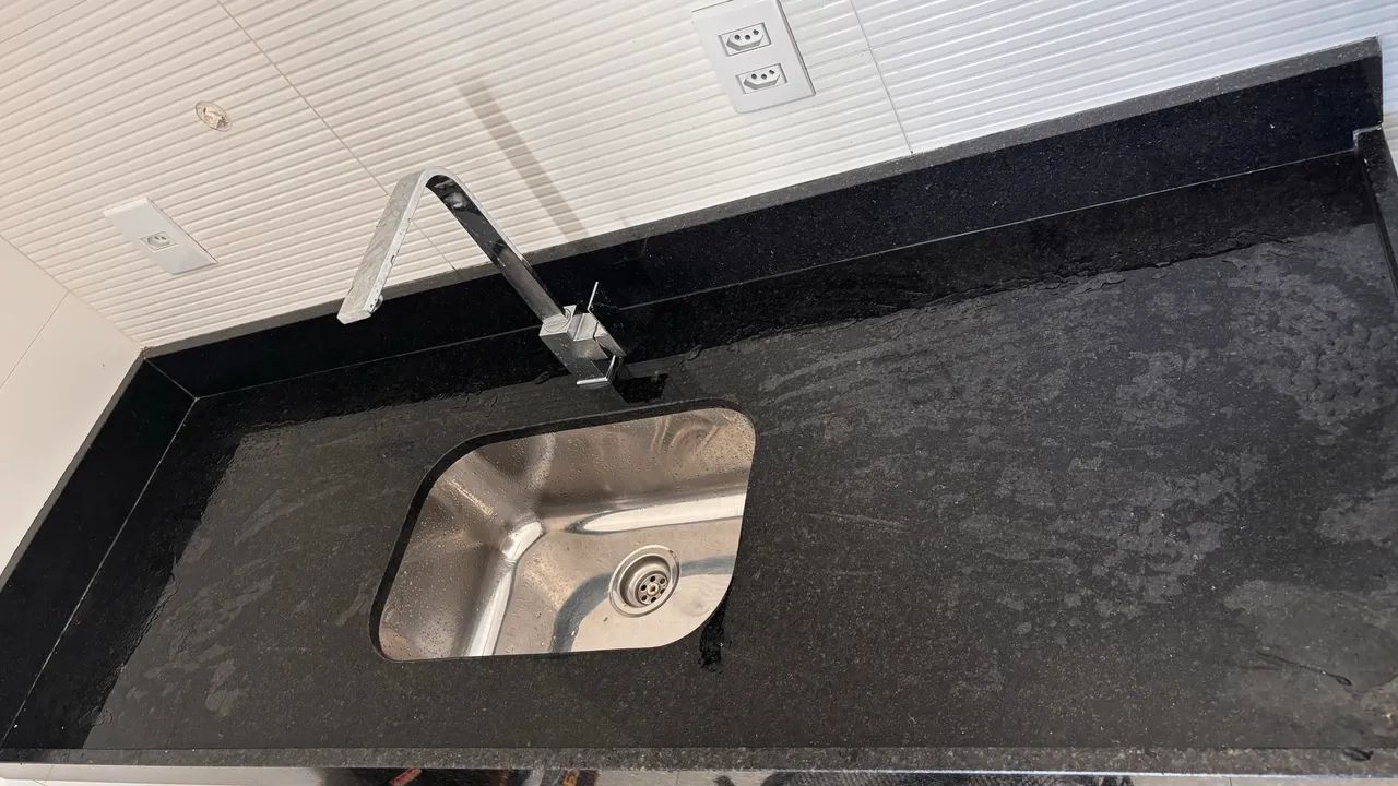 Sink and Countertop Basin 164 x 60 cm