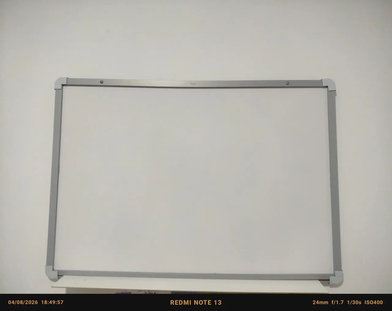 Quadro branco 100x70 cm  - Foto 3