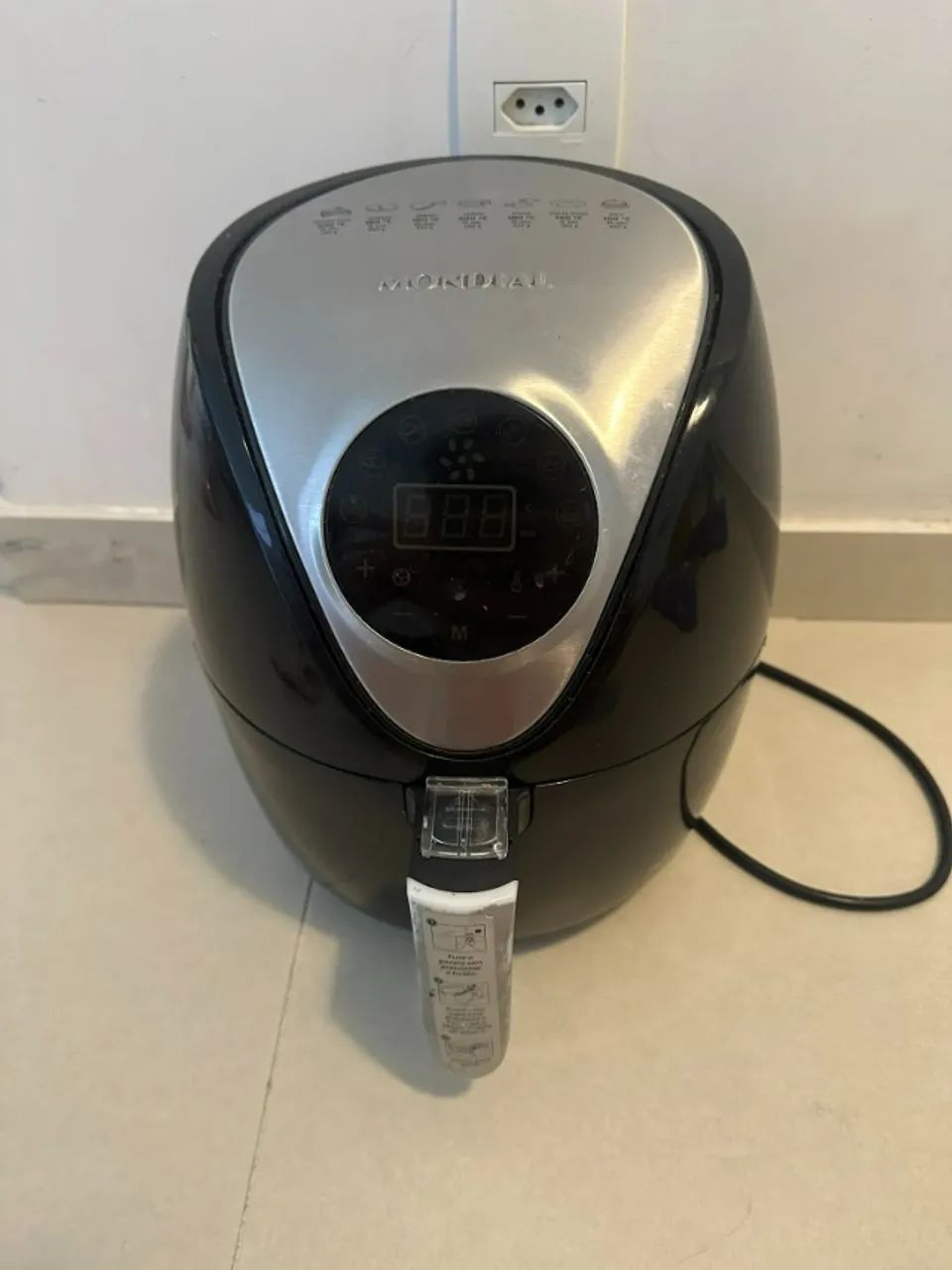 Air Fryer Mondial AF-30-DI Preto 3,5L com Timer - Foto 3