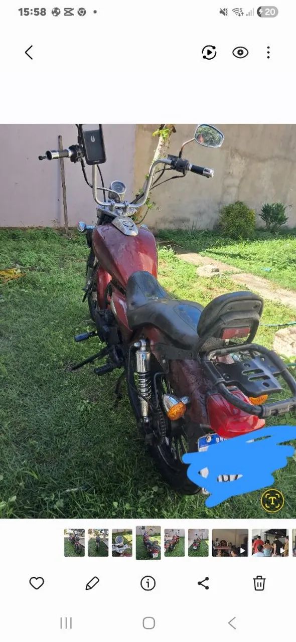 Moto Mirage custom - Foto 4