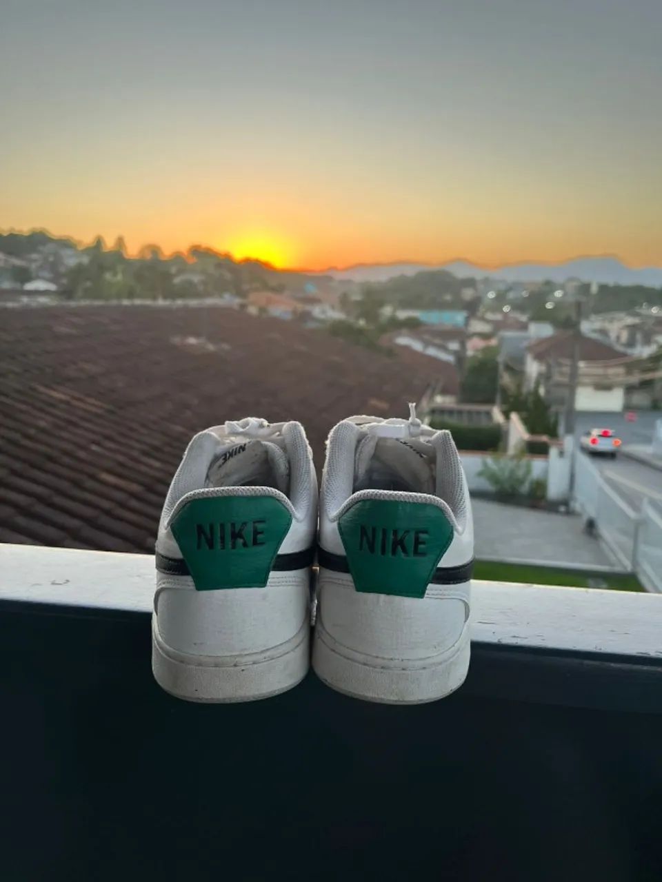Tenis nike court vision branco e verde ! - Foto 2
