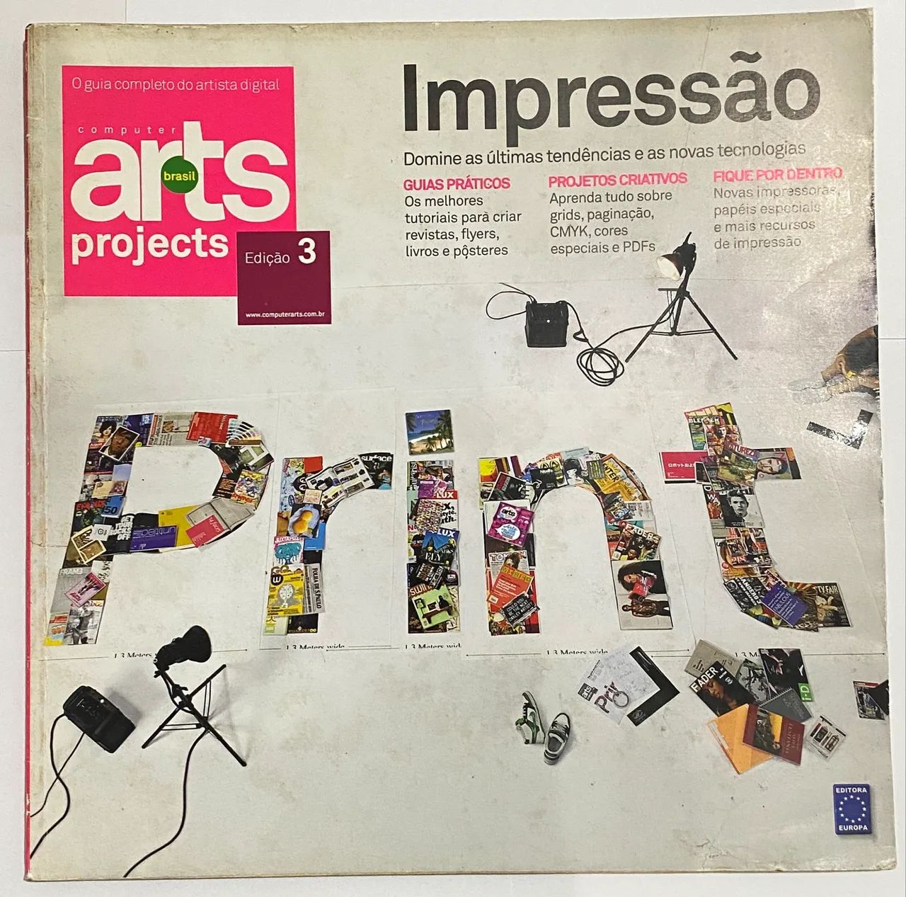 Revista Computer Arts Brasil Projects ? Ed. 3 ? Impressão