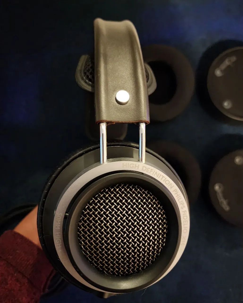 Fone Philips Fidelio X1s + 3 pares de pads Headphone<br>carneiro - Foto 4