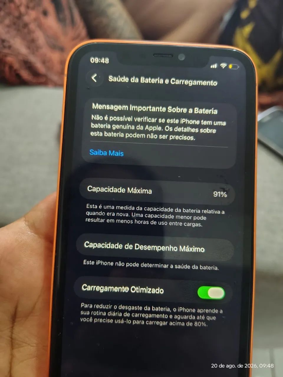 vendo iPhone 11 com aparência 17 Pro Max - Foto 3