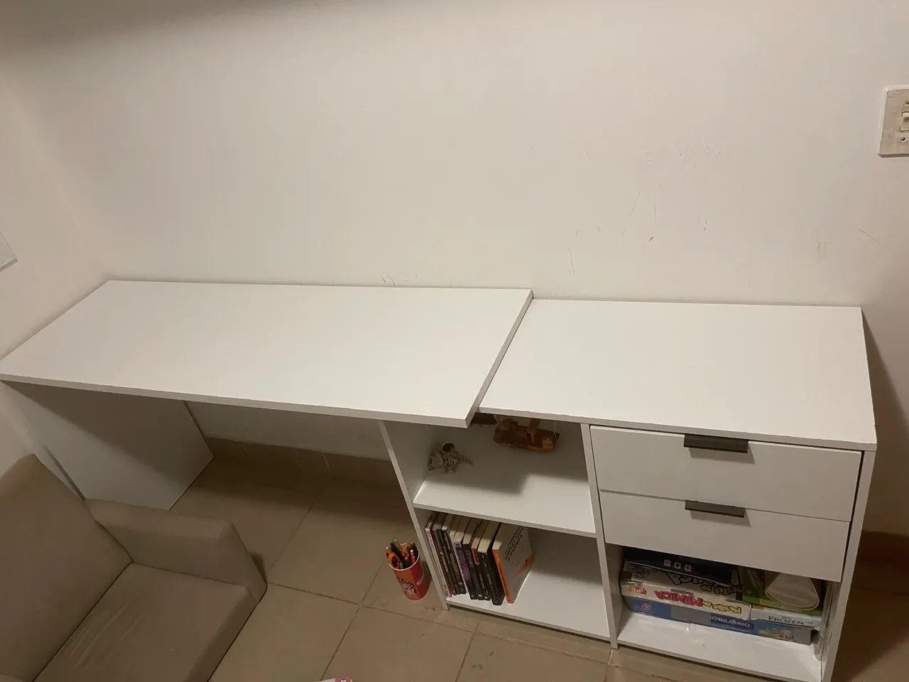 Mesa 2 em 1 barata