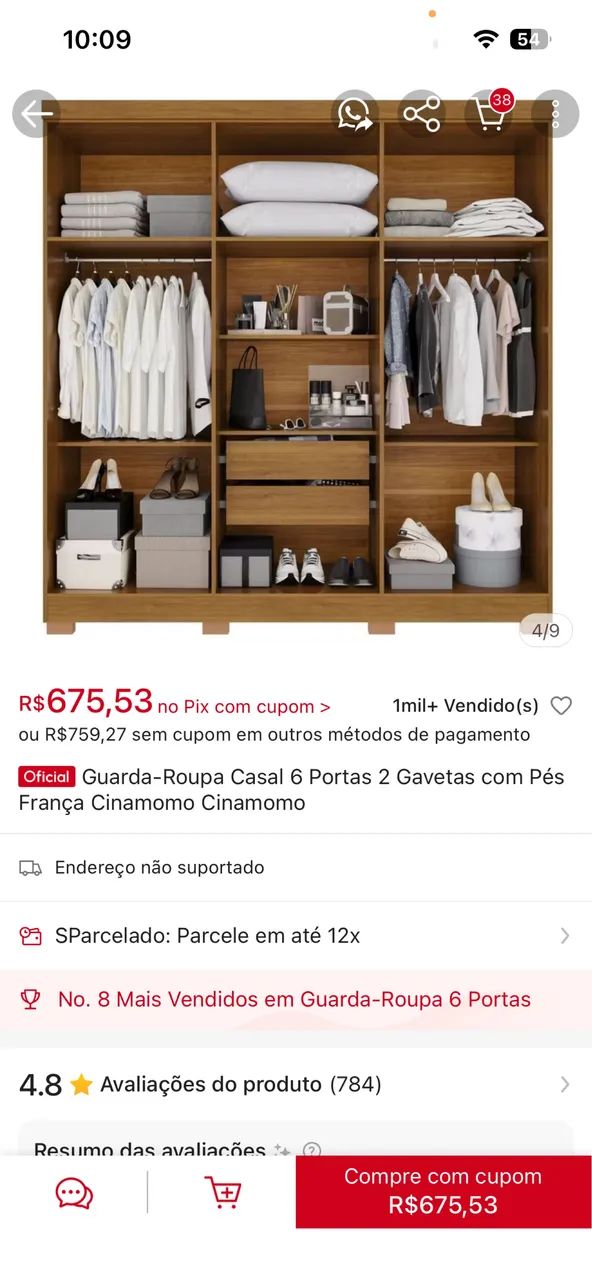 Guarda roupa pra venda  - Foto 5