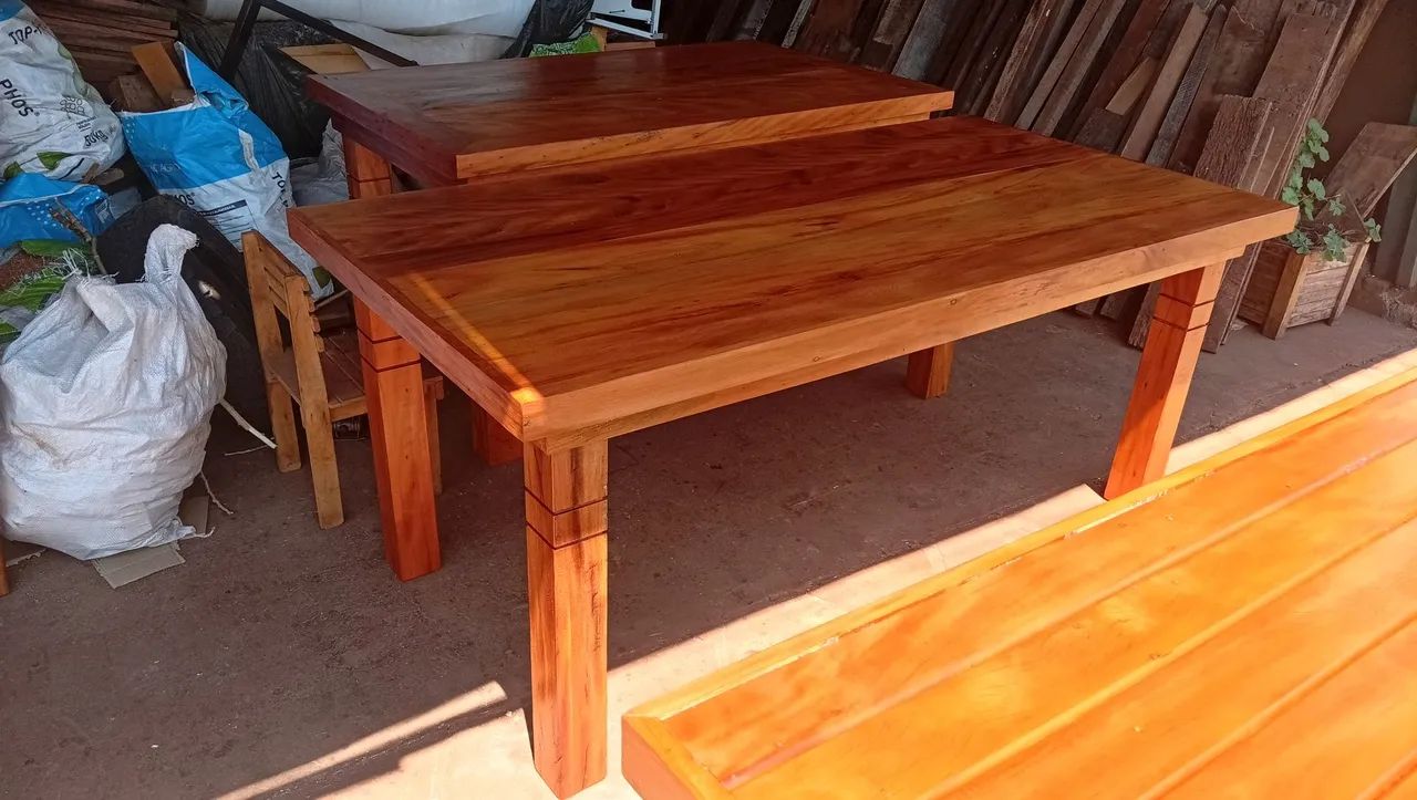 Mesa de Peroba a Pronta Entrega  - Foto 2