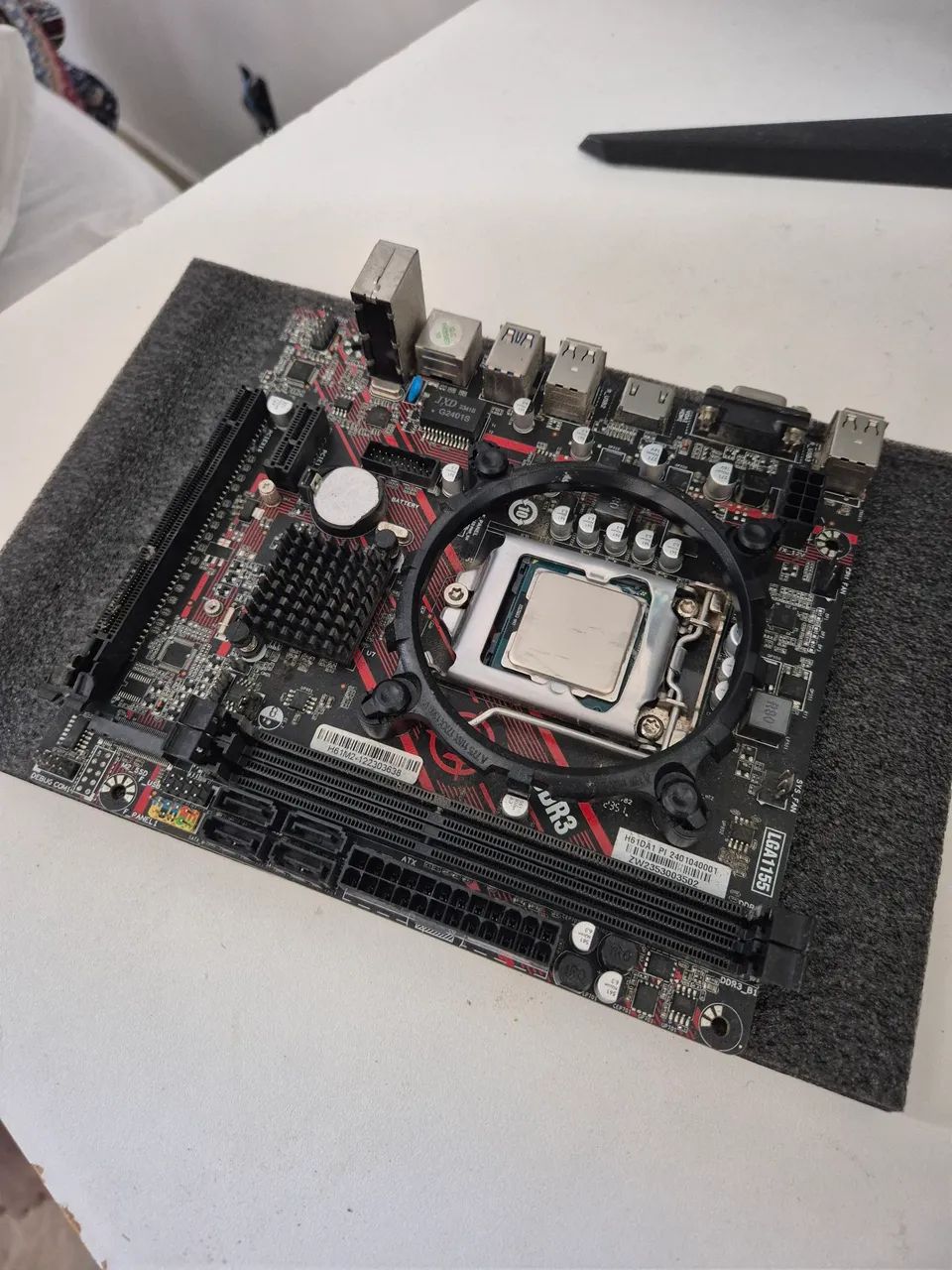 Placa mãe H61 M.2 + i7-3770