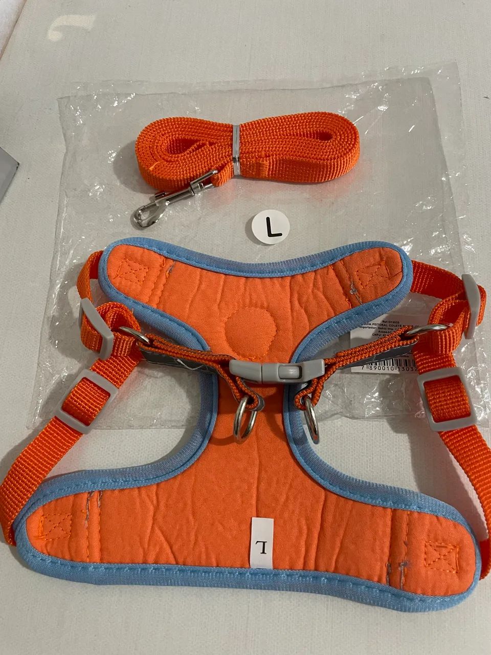Conjunto guia e coleira cães porte mini - Foto 3