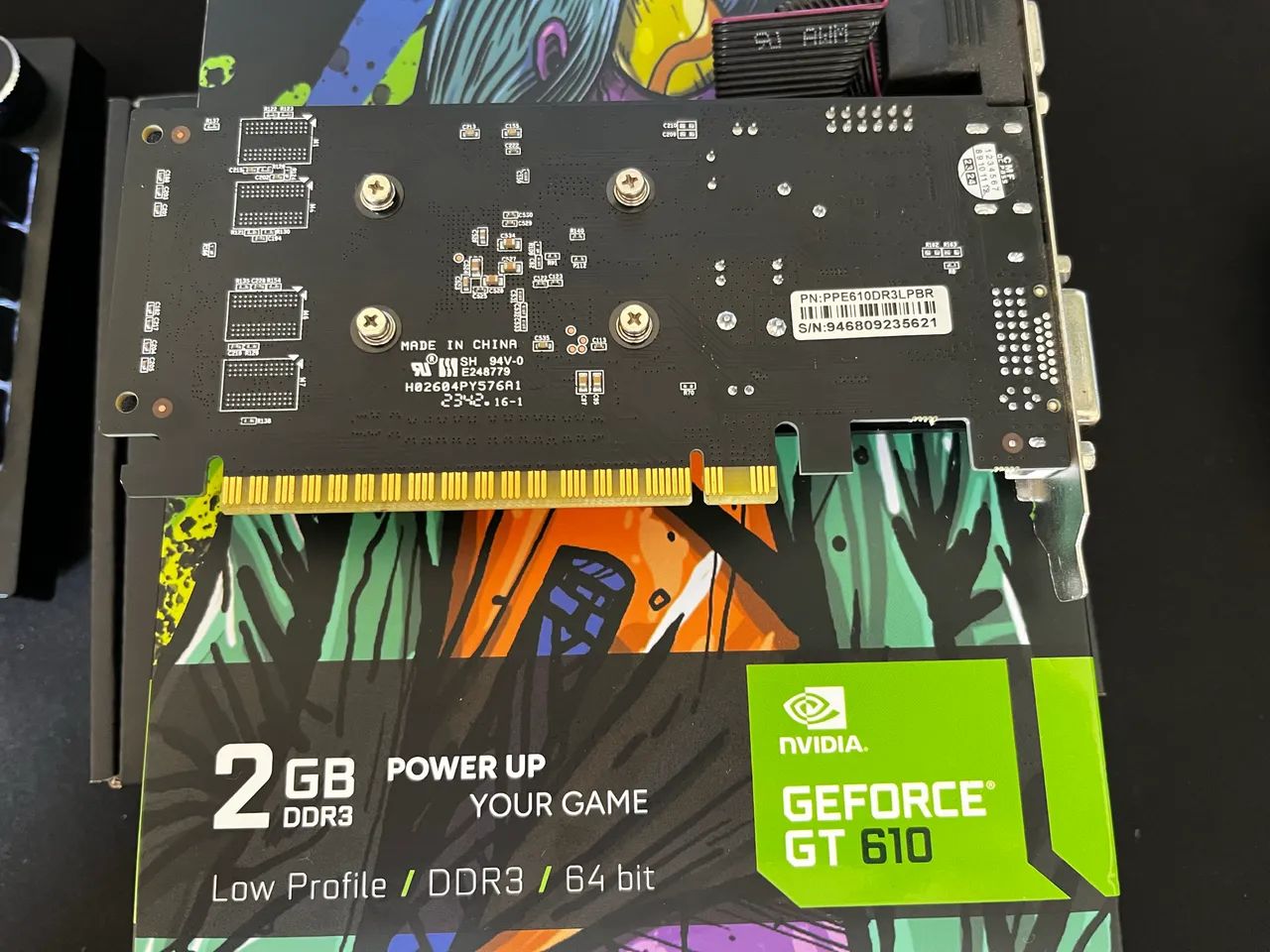 Placa de Vídeo NVIDIA GT 610 2GB | Completa com Caixa - Foto 2